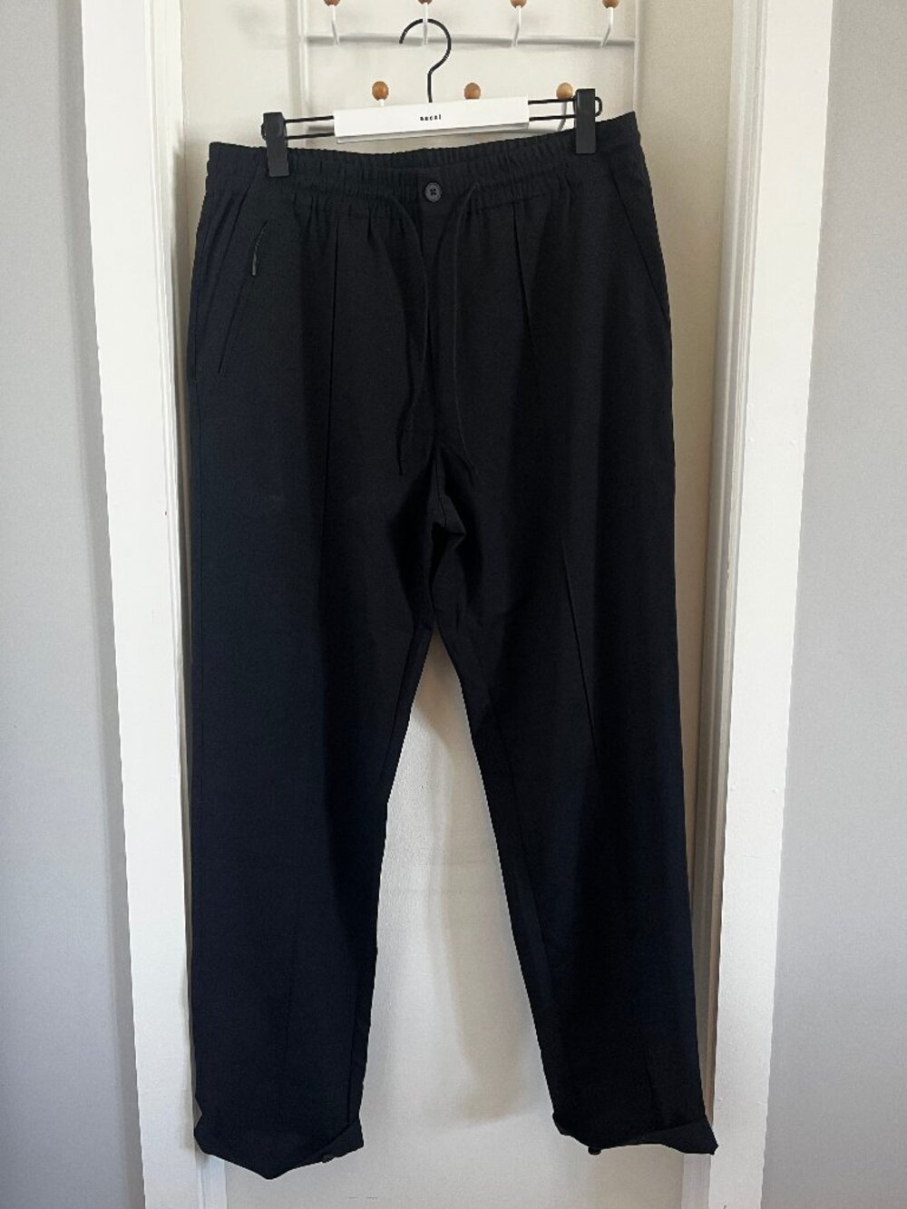 Y3 stretch wool trousers